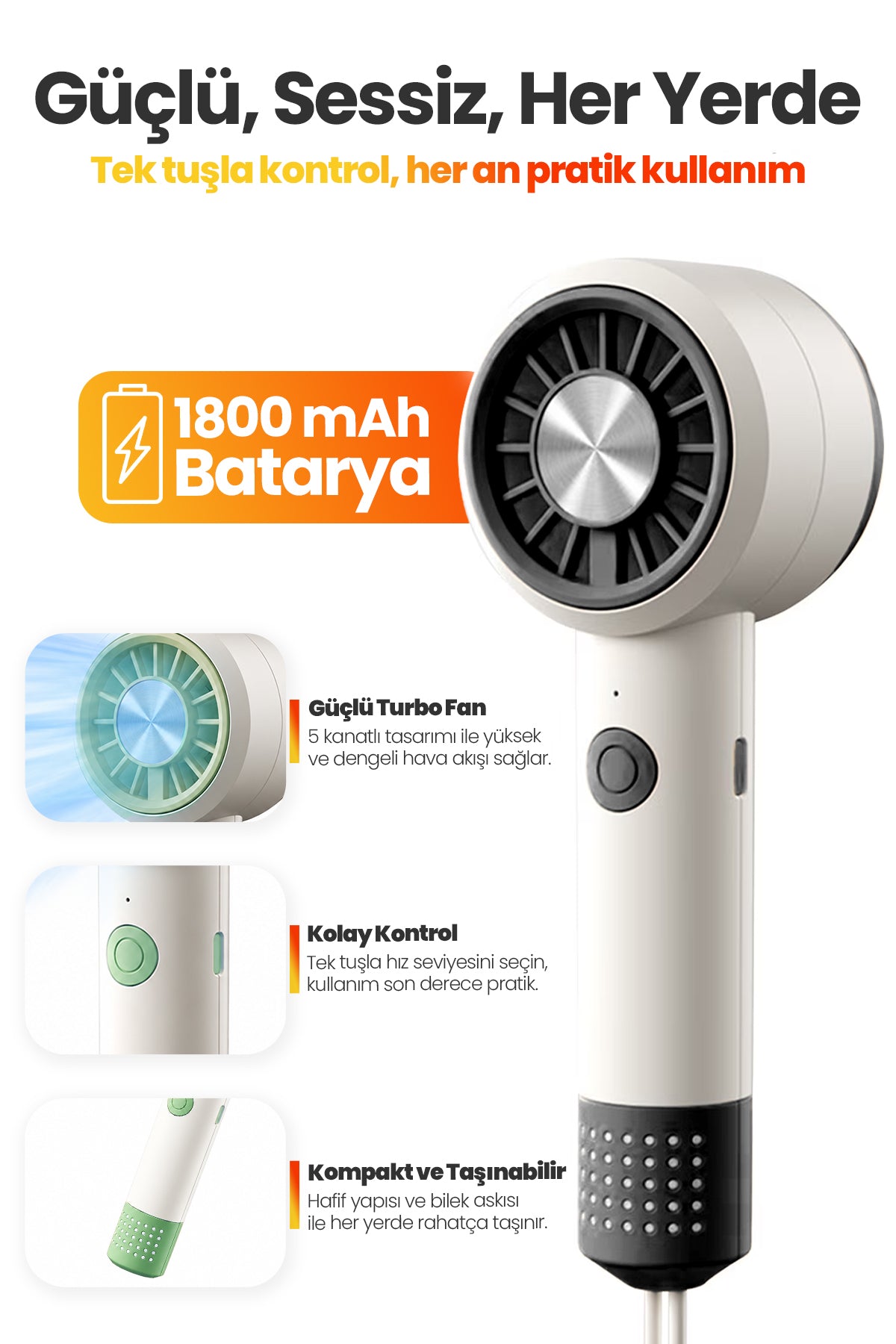 Dorimo Turbo Mini Fan