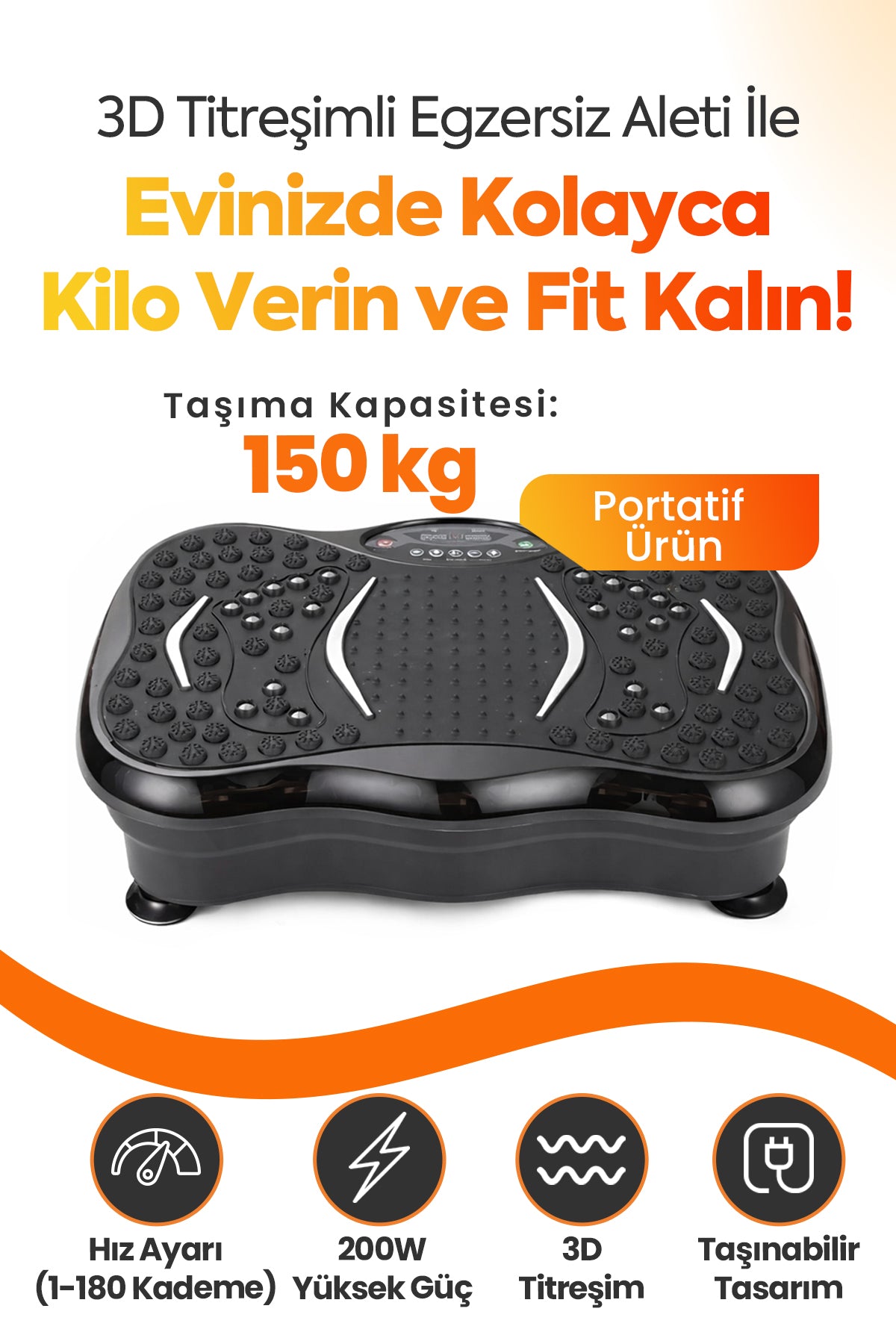 Dorimo Vibro 3D Egzersiz Platformu