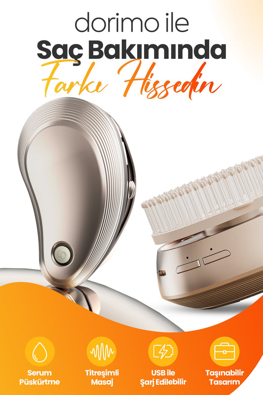 Seressé Serum Püskürtmeli Titreşimli Saç Bakım Cihazı