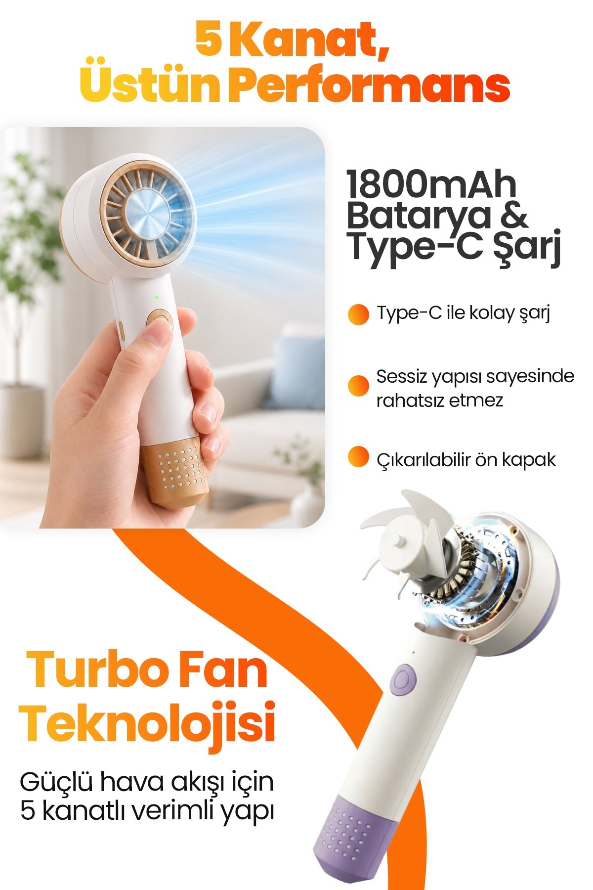 Dorimo Turbo Mini Fan