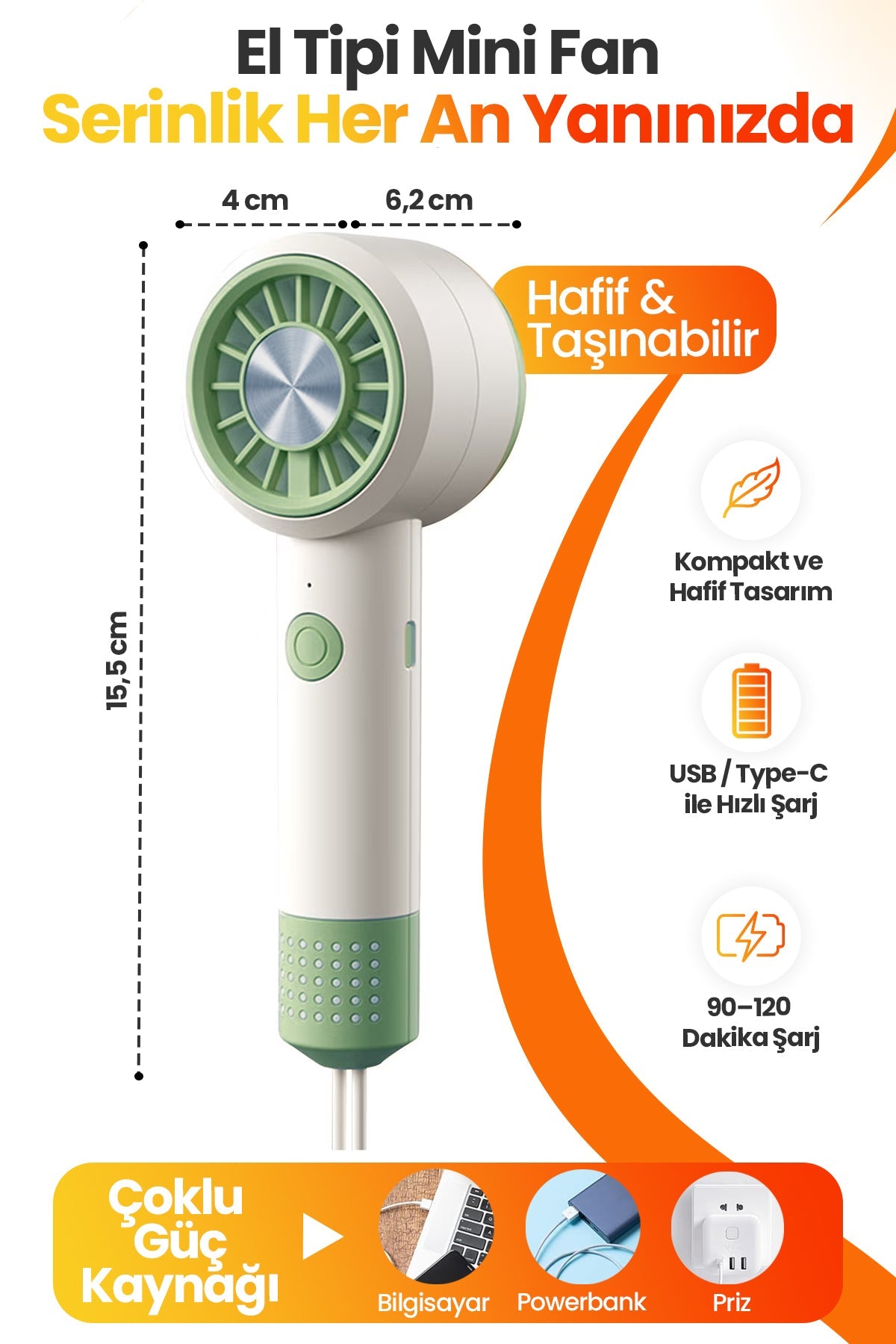 Dorimo Turbo Mini Fan