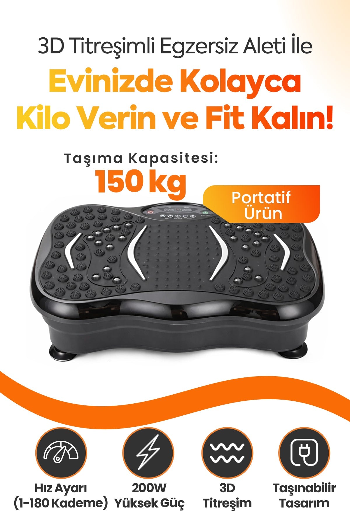 Dorimo Vibro 3D Egzersiz Platformu