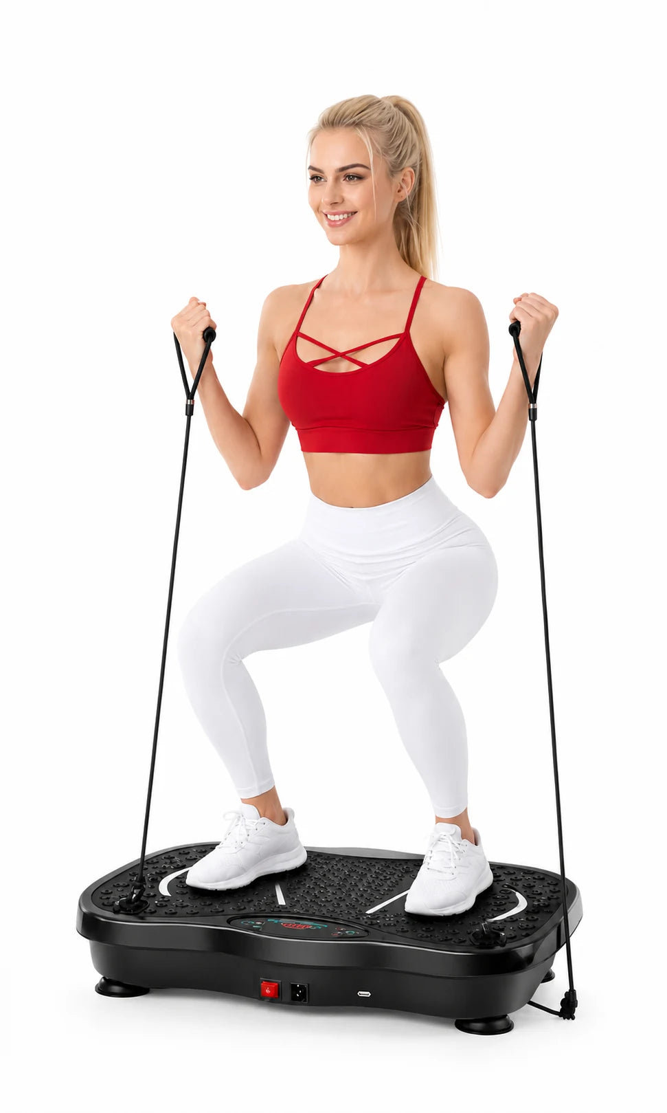 Dorimo Vibro 3D üzerinde squat egzersizi